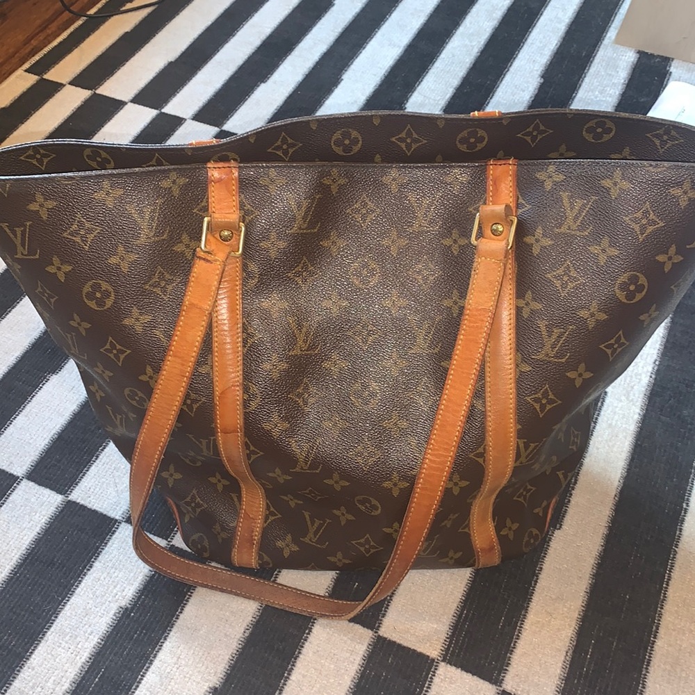 Louis Vuitton Sac Shopping Bag Monogram Canvas